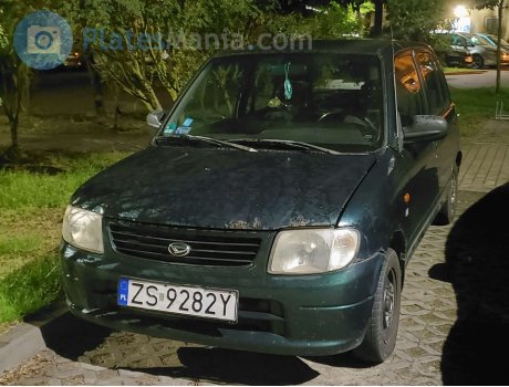 ZS 9282Y, Daihatsu Cuore