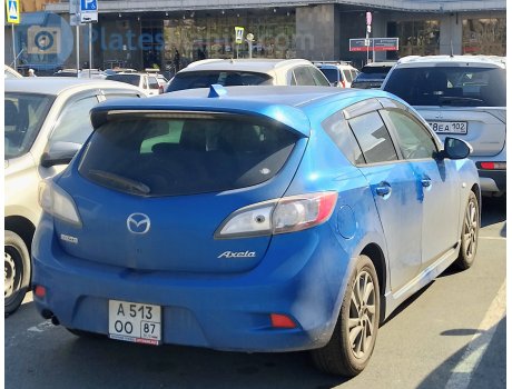 а513оо87, Mazda Axela