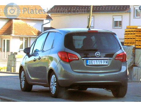 UE 119-PM, Opel Meriva