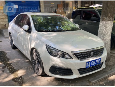 陕A·0B2N5, Peugeot 308
