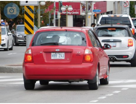 H99 ZVJ, Kia Spectra