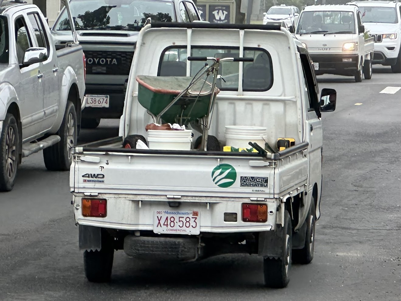 X48-583, Daihatsu Hijet 8th gen Truck (S100/S110/S120/S130), 1994–1999