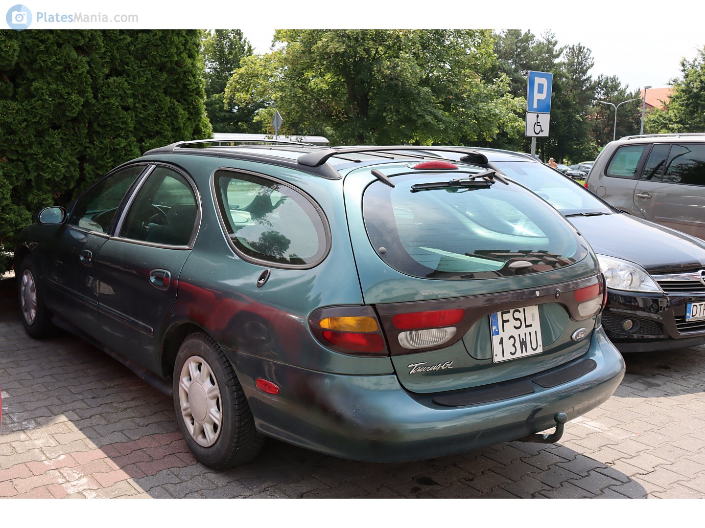 FSL 13WU, Ford Taurus 3rd gen Station Wagon (DN101), 1995–1999