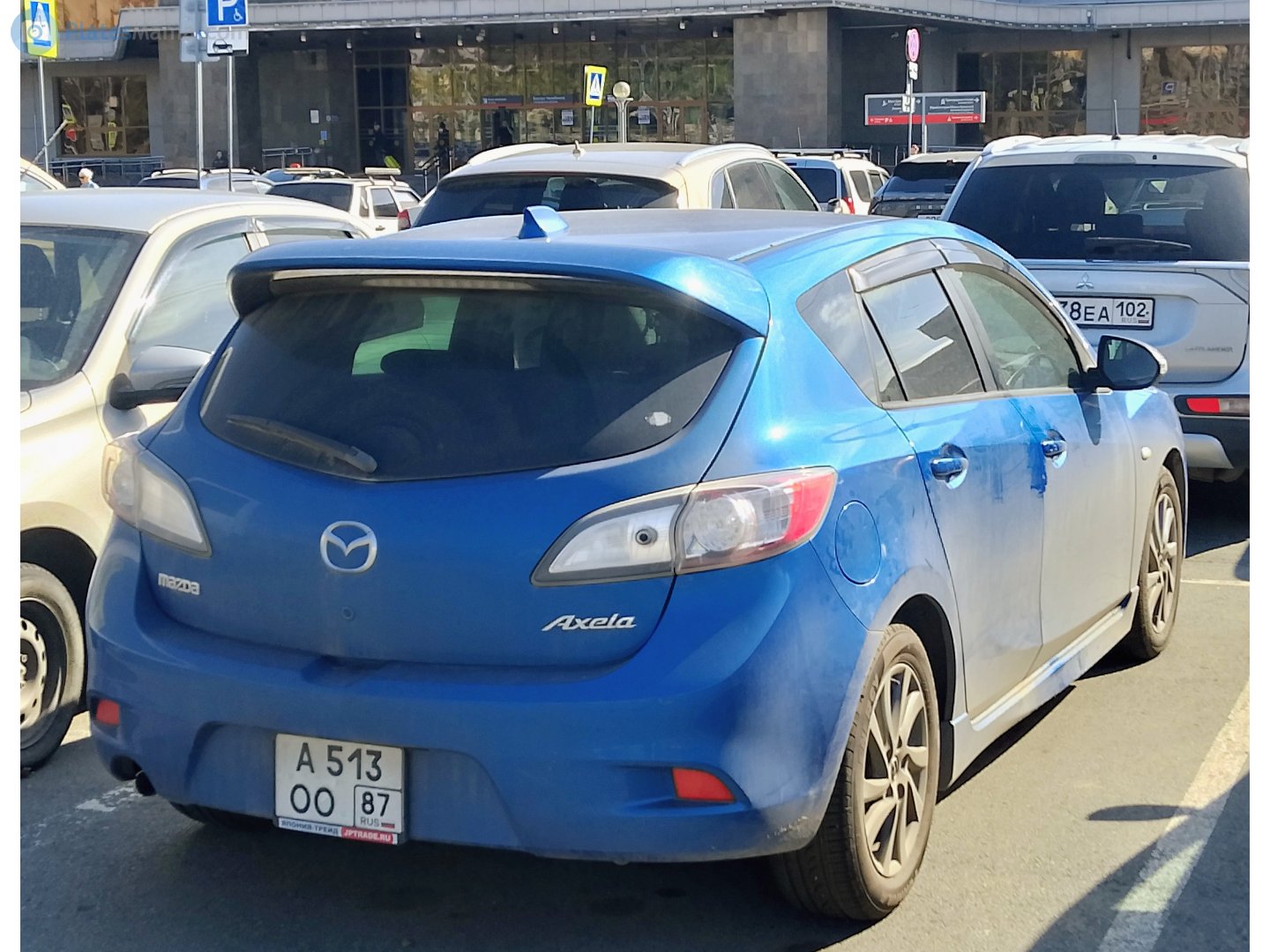 а 513 оо 87, Mazda Axela 2nd gen Hatch (BL), 2009–2013