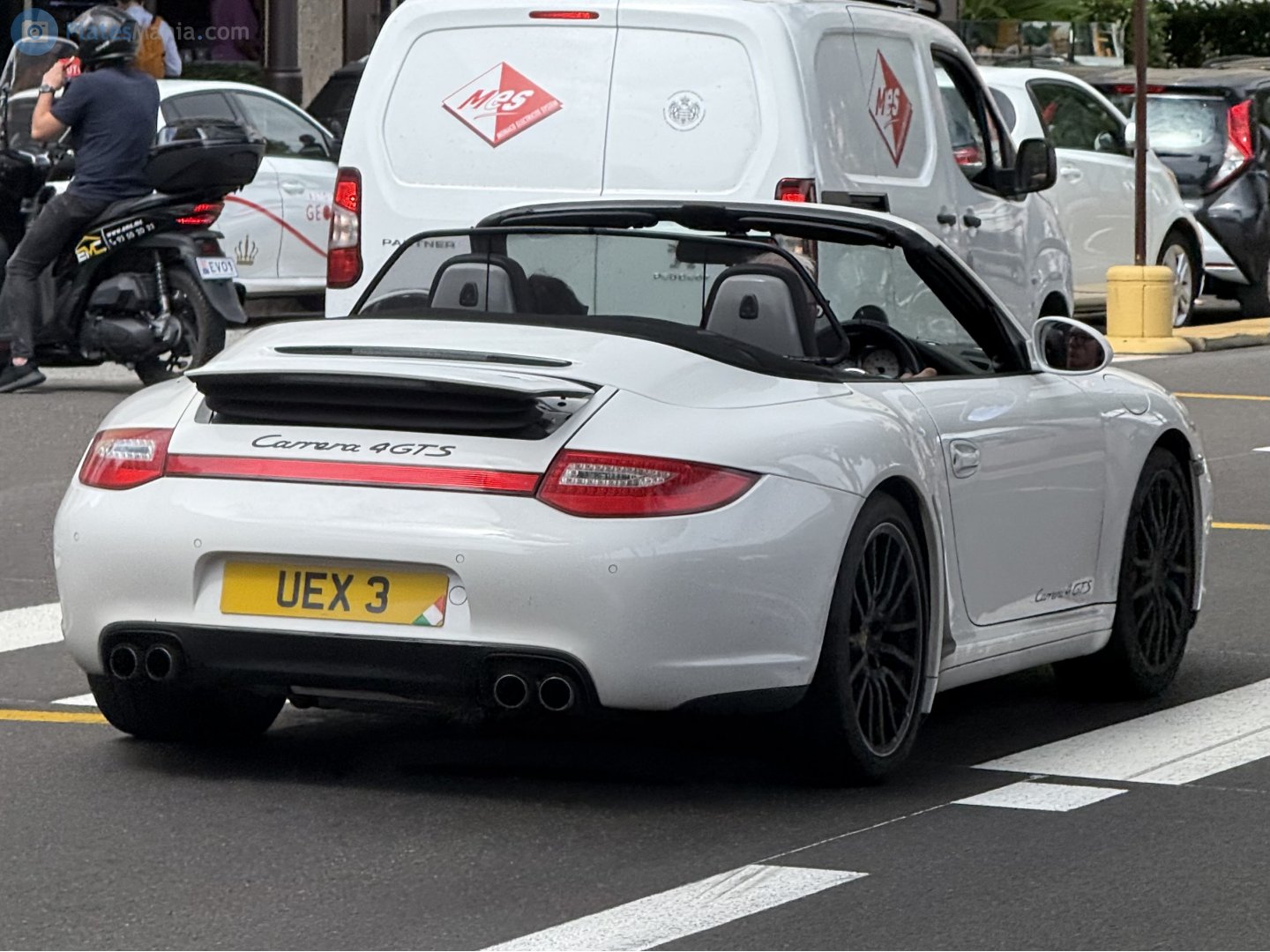 UEX3, Porsche 911 6th gen Cabrio (997.2), facelift, 2008–2013