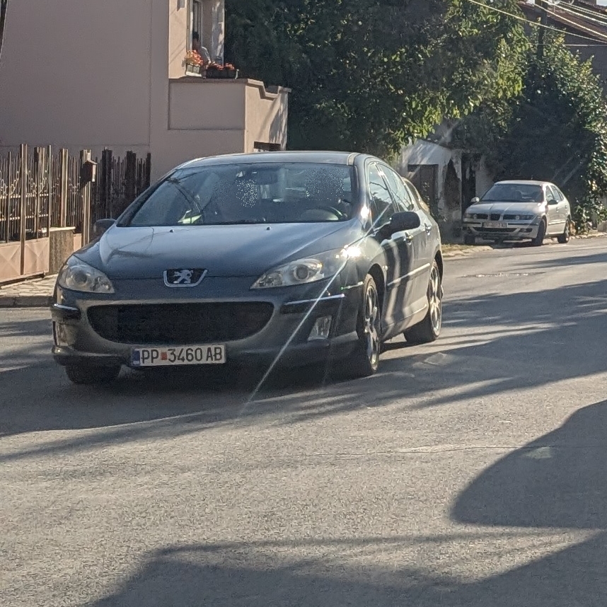 PP 3460 AB, Peugeot 407 1st gen Sedan (D23), 2004–2010