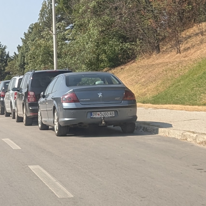 PP 3460 AB, Peugeot 407 1st gen Sedan (D23), 2004–2010