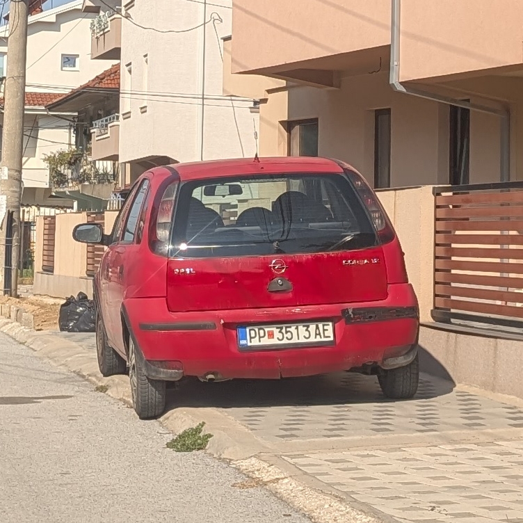 PP 3513 AE, Opel Corsa 3rd gen 5-door Hatch (C; X01), 2000–2006 (–2007 for ZA-market)