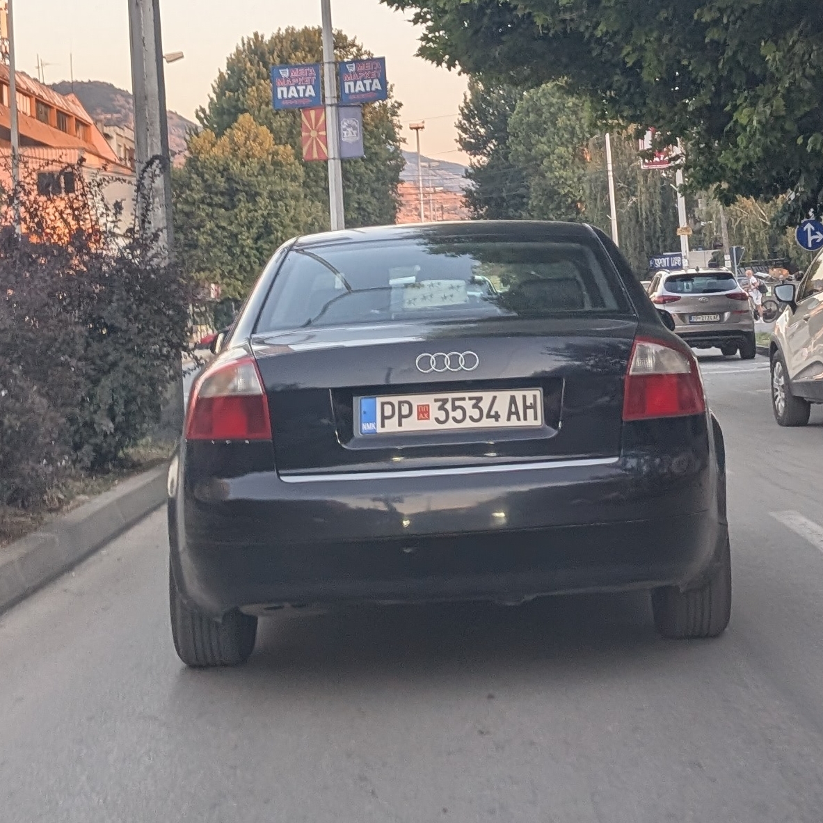 PP 3534 AH, Audi A4 2nd gen Sedan (B6/8E2), 2000–2004