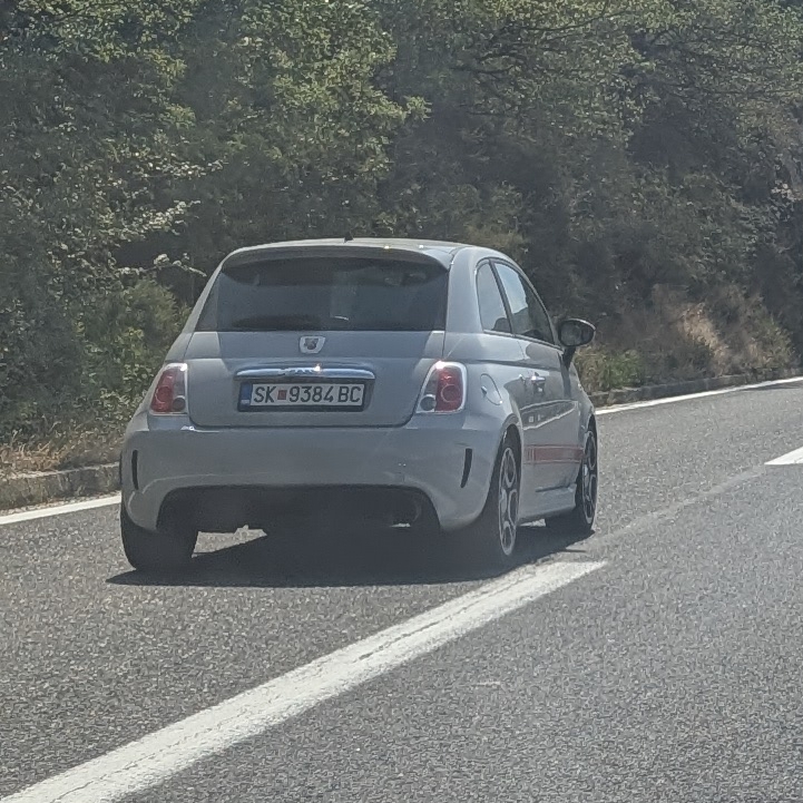 SK 9384 BC, Abarth 500/595/695 1st gen (312), 2008–2016