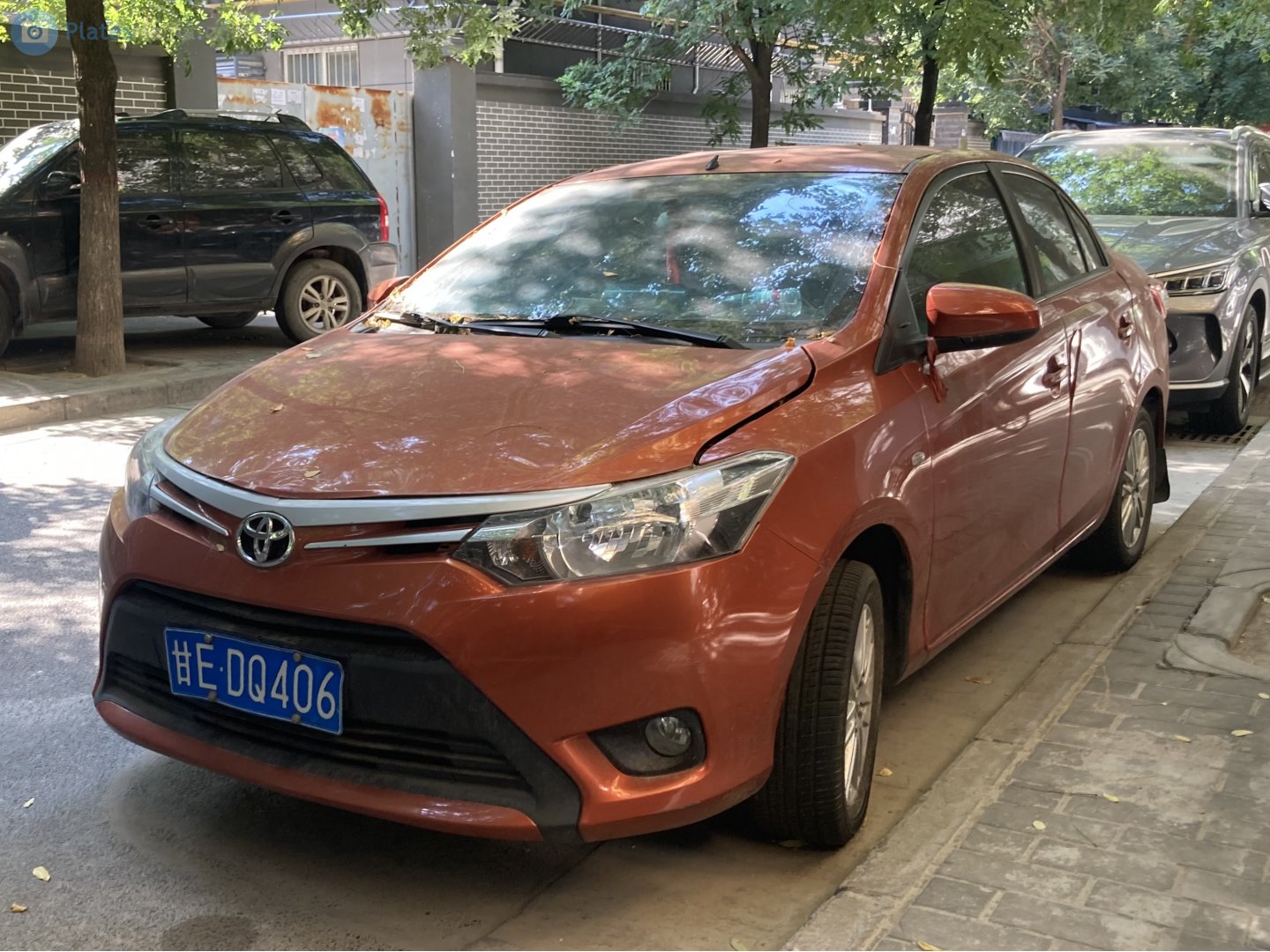 甘E·DQ406, Toyota Vios 3rd gen Sedan (XP150), 2013–2017