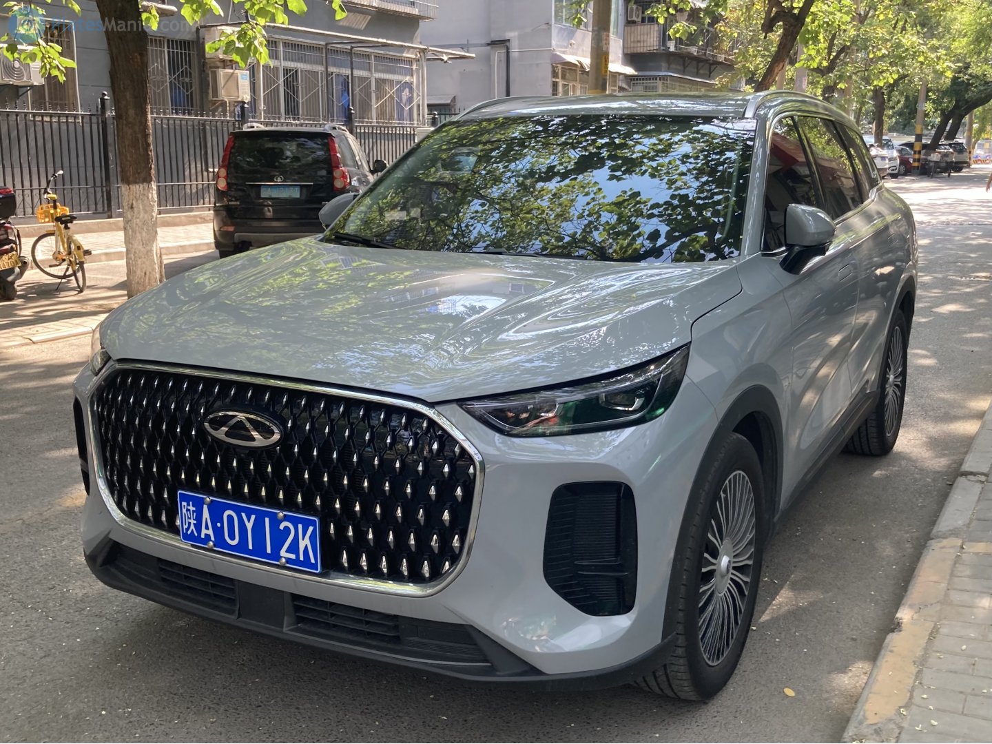 陕A·0Y12K, Chery (Chirey) Tiggo 8 2nd gen L (T2X; CN-market), 2024–2025