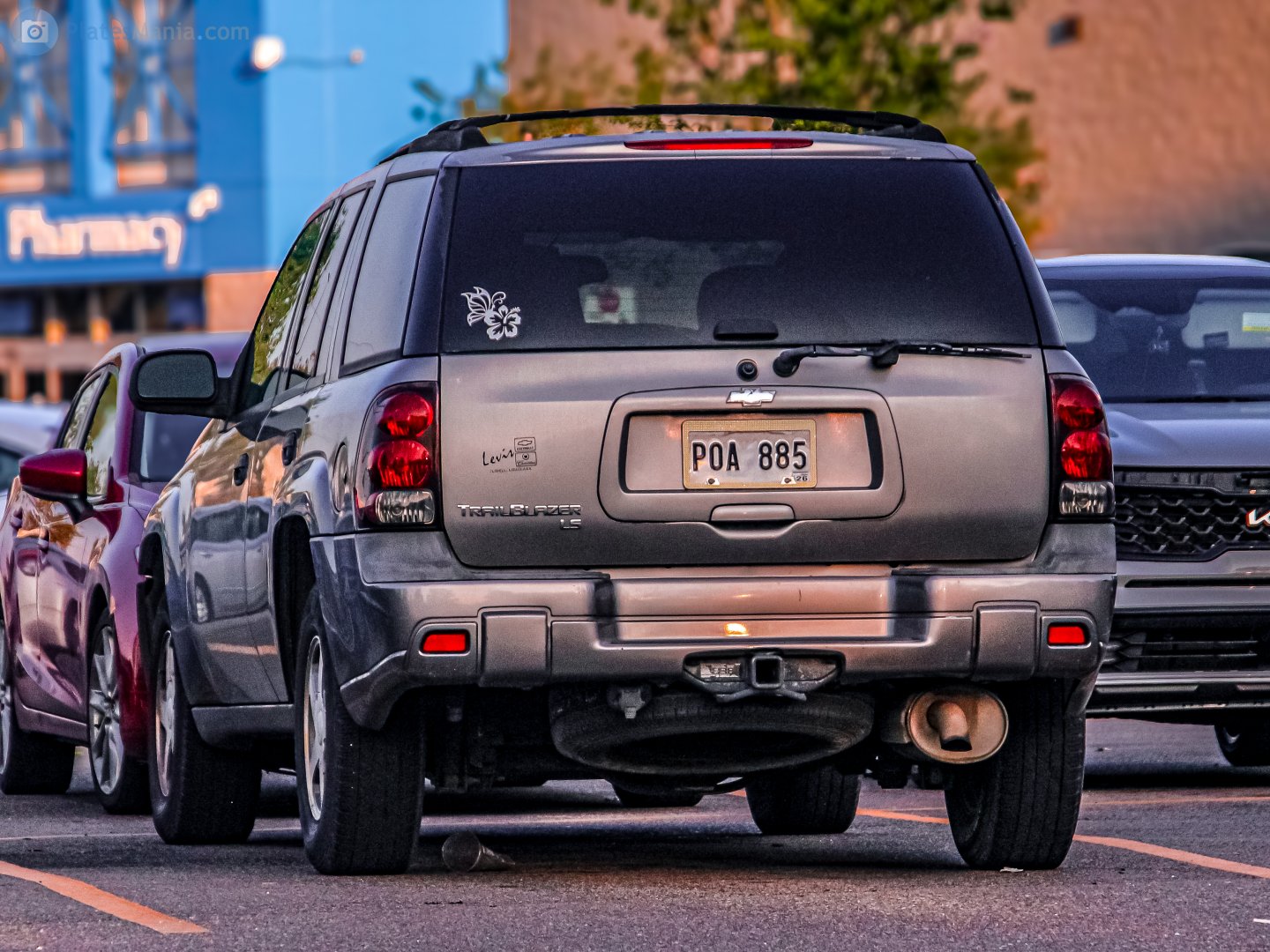 POA 885, Chevrolet TrailBlazer 1st gen SUV (GMT360/GMT370), 2001–2008