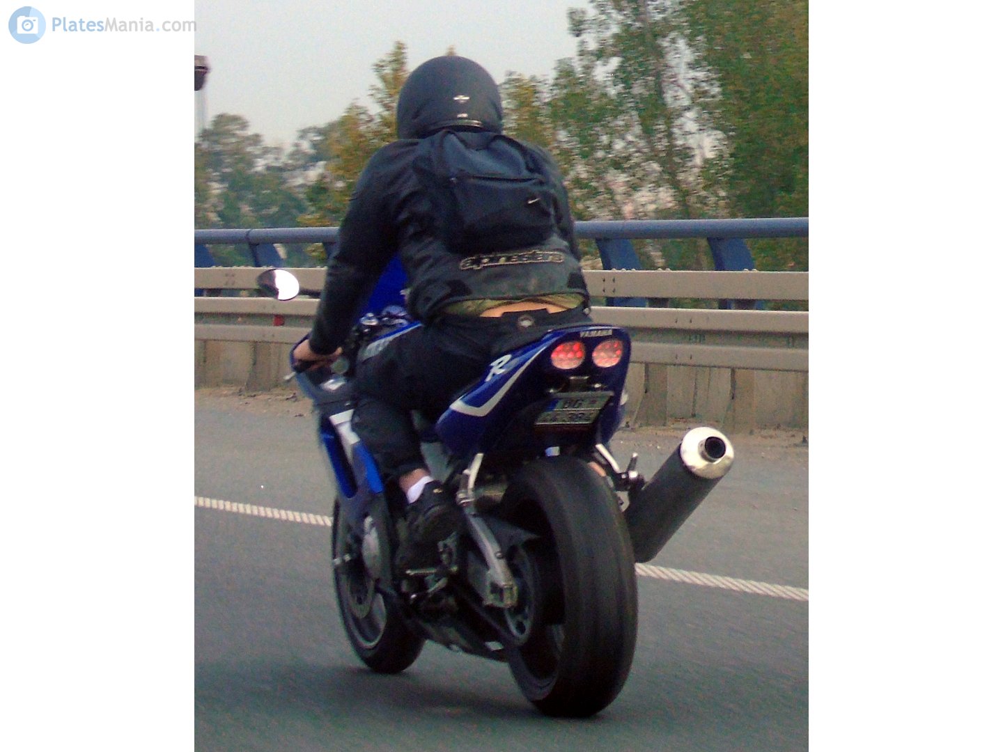 BG 44-384, Yamaha YZF 2nd gen R6, 2001–2002