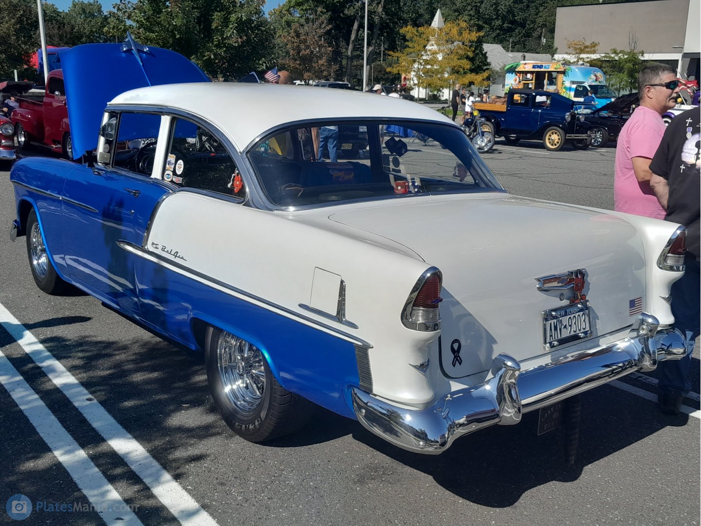 AMV-9303, Chevrolet Bel Air 2nd gen 1955 2-door Sedan (2402; A-body), 1954–1955