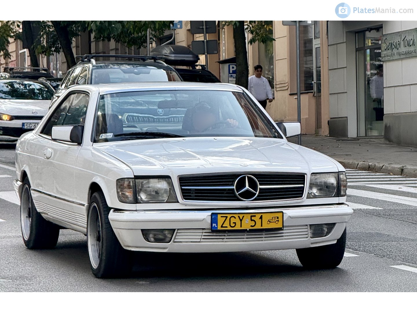 ZGY 51, Mercedes-Benz S-Klasse 4th gen Coupé (C126), 1981–1991