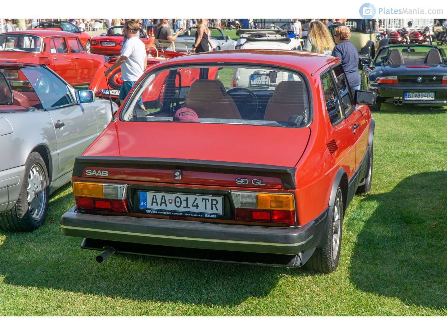 AA 014TR, SAAB 99 2-door Sedan, 2nd facelift, 1977–1984