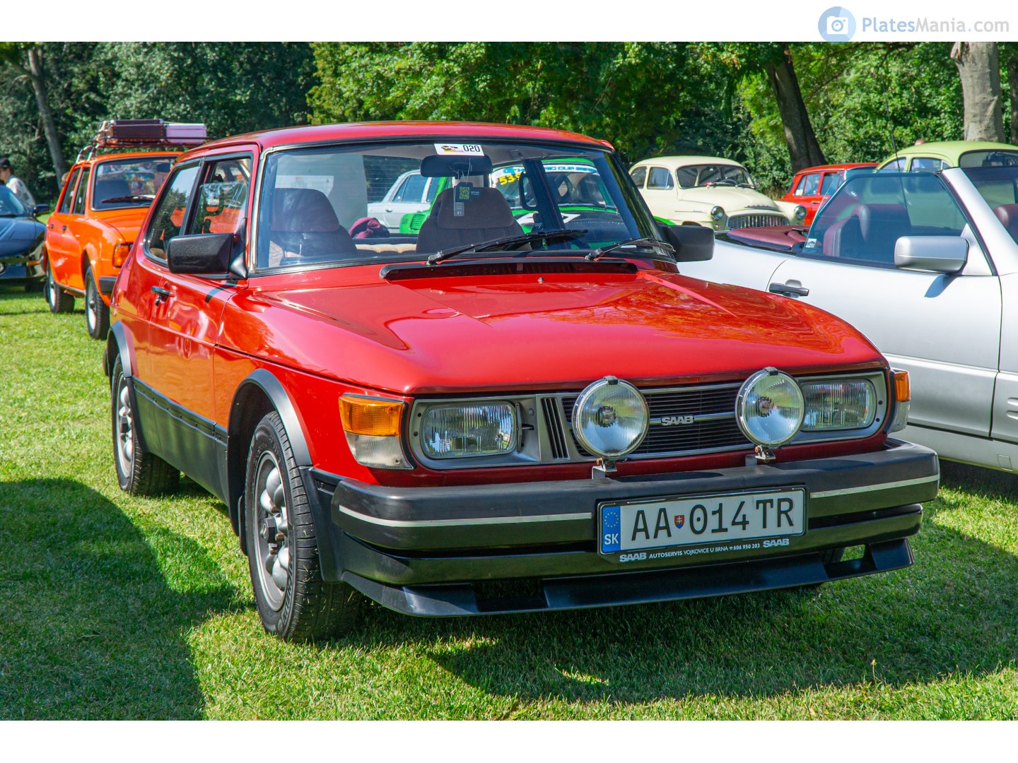 AA 014TR, SAAB 99 2-door Sedan, 2nd facelift, 1977–1984