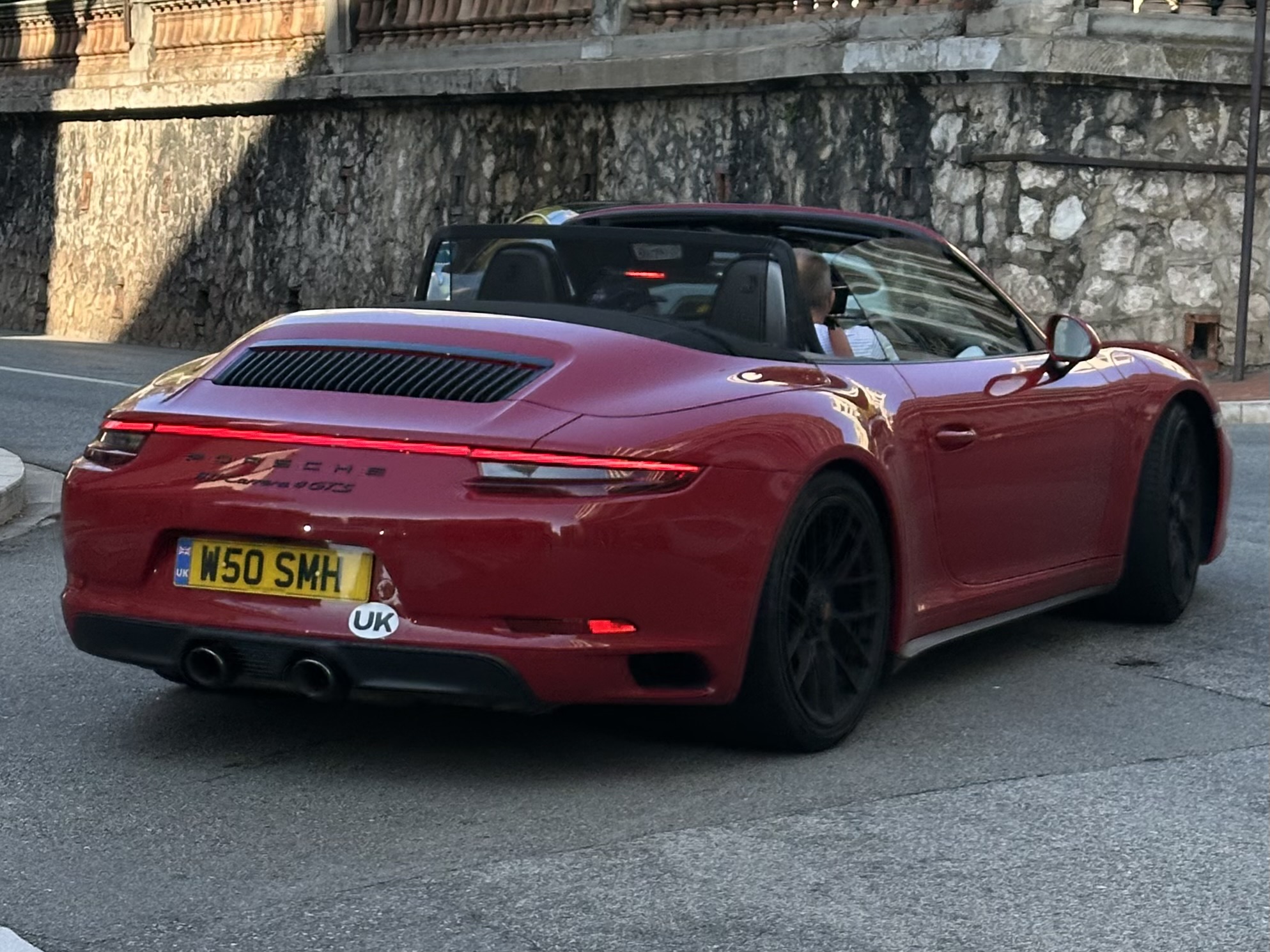 W50SMH, Porsche 911 7th gen Cabrio (991.2), facelift, 2015–2019