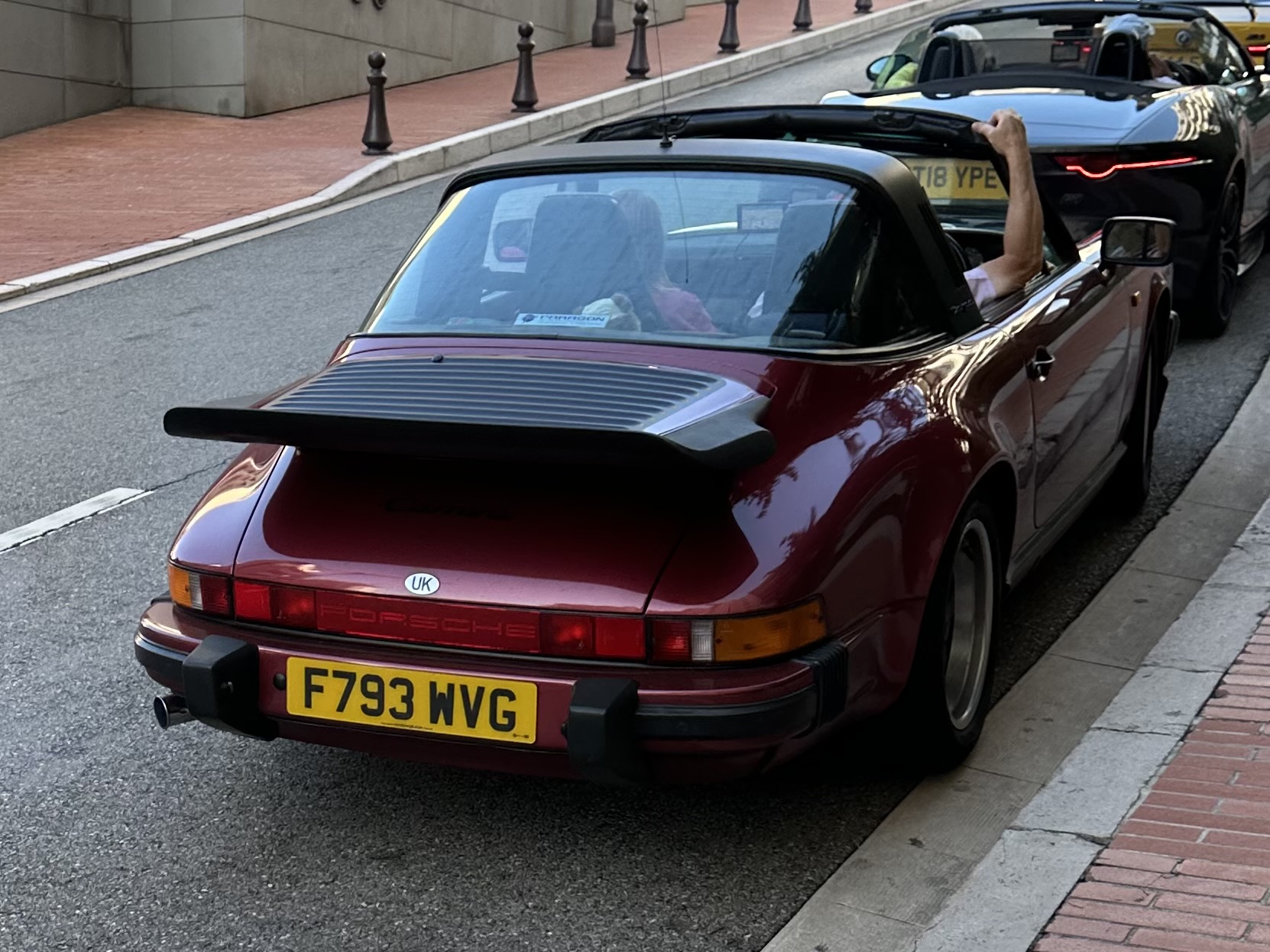 F793WVG, Porsche 911 2nd gen Targa (930, G-Modell), 1973–1989