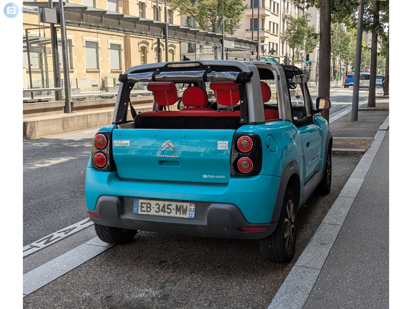 EB-345-MW, Citroёn Méhari 2nd gen E-Méhari (Blue Summer), 2016–2019