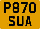 License plate of the United Kingdom, 1983 year system