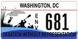 District of Columbia, Specialty plates (1234)
