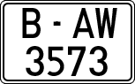 License plates of Spain, 1971 year series