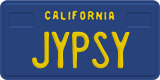 California, Vanity Plates