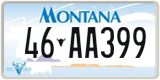 Montana, 1-AB1234 / 10-AB123