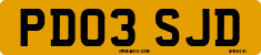 License plate of the United Kingdom, 2001 year system