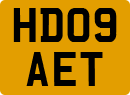 License plate of the United Kingdom, 2001 year system
