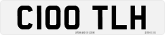 License plate of the United Kingdom, 1983 year system