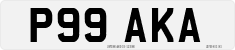 License plate of the United Kingdom, 1983 year system