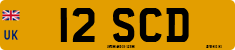 License plate of the United Kingdom, 1932 year system