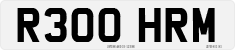 License plate of the United Kingdom, 1983 year system