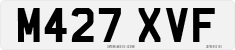 License plate of the United Kingdom, 1983 year system