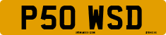 License plate of the United Kingdom, 1983 year system