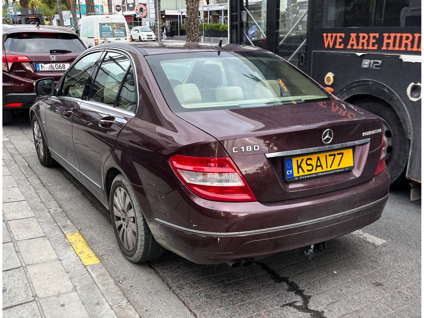 KSA 177, Mercedes-Benz C-Klasse 3rd gen Sedan (W204), 2007–2015