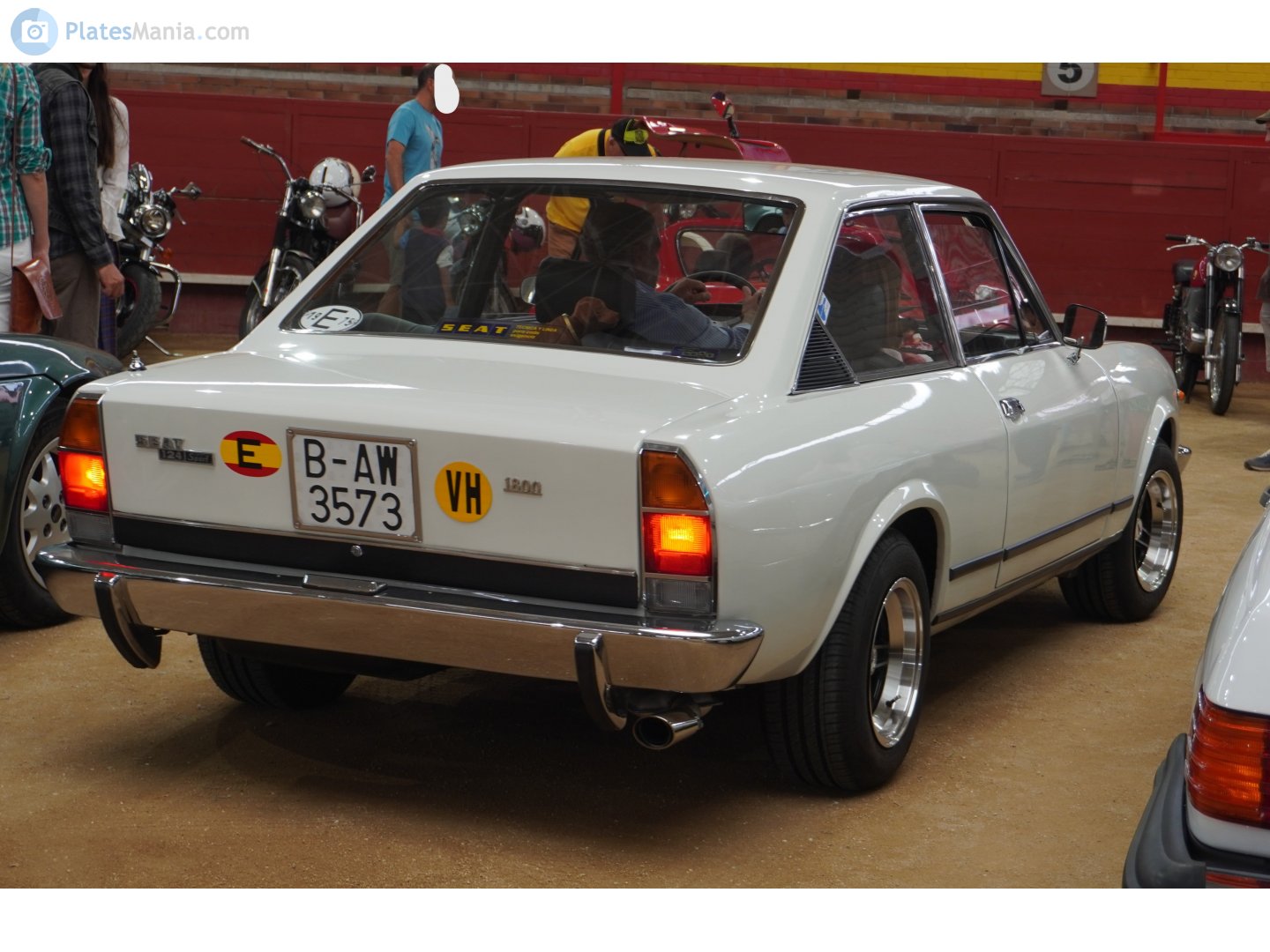 B 3573 AW, SEAT 124 Sport Coupé 1800 (FC-02), 1972-1975