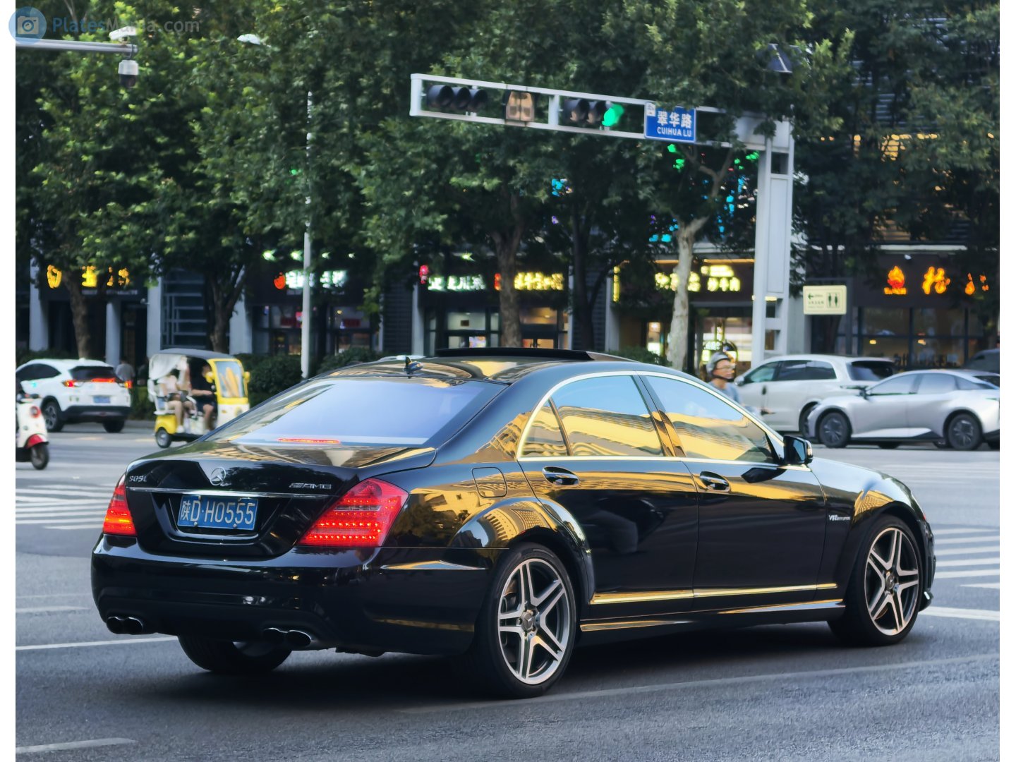 陕D·H0555, Mercedes-Benz S-Klasse 7th gen (W221/V221), 2005–2013