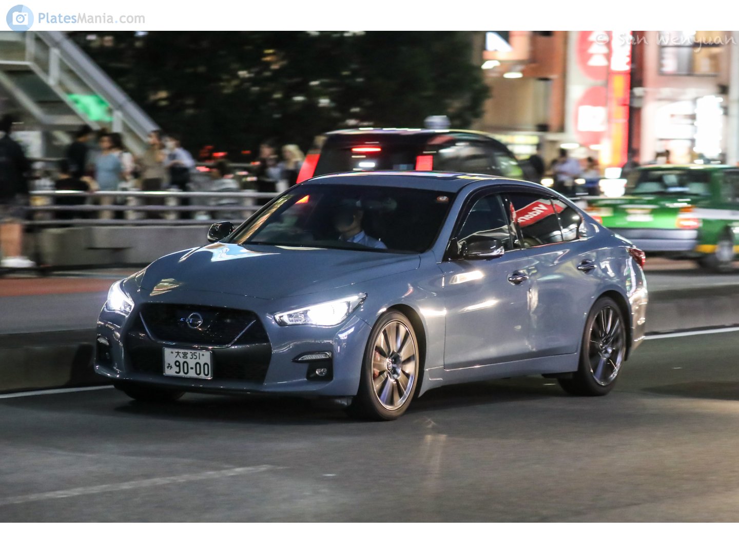 大宮 351 み 9000, Nissan Skyline 13th gen (V37), 2014–