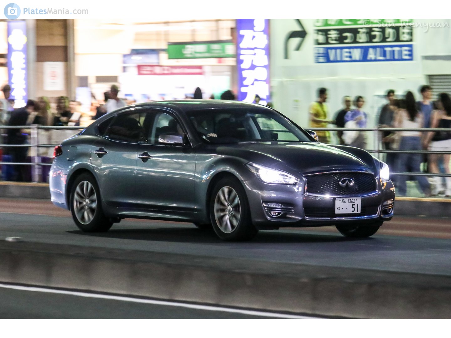 品川 362 ね 51, Nissan Fuga 2nd gen (Y51), facelift, 2015–2022