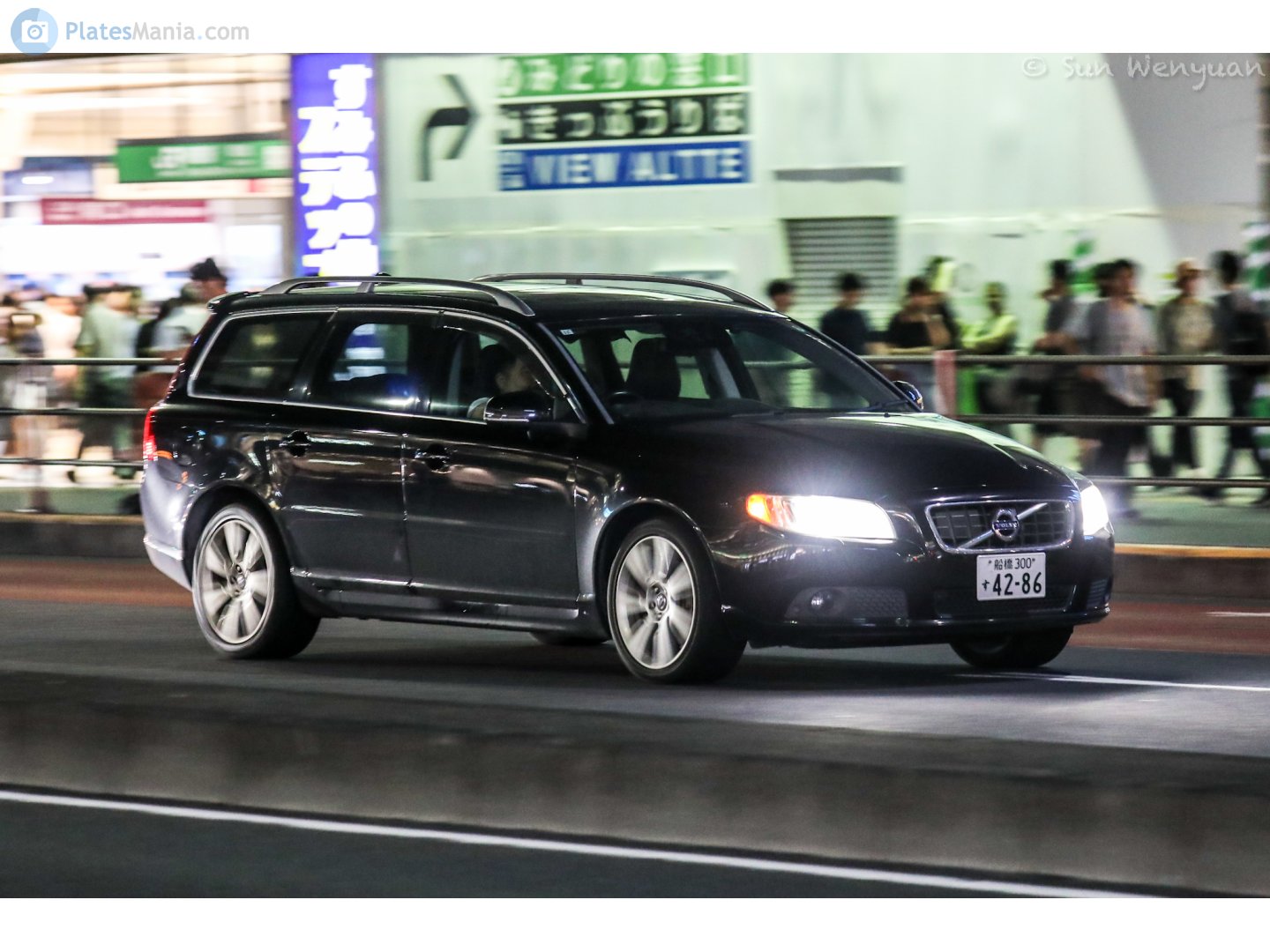 船橋 300 す 4286, Volvo V70 3rd gen (135), 2007–2013