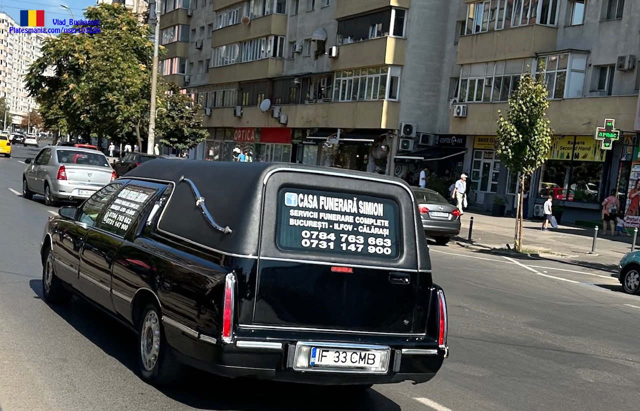 IF 33 CMB, Cadillac Fleetwood 2nd gen Hearse (D-body), 1992–1996