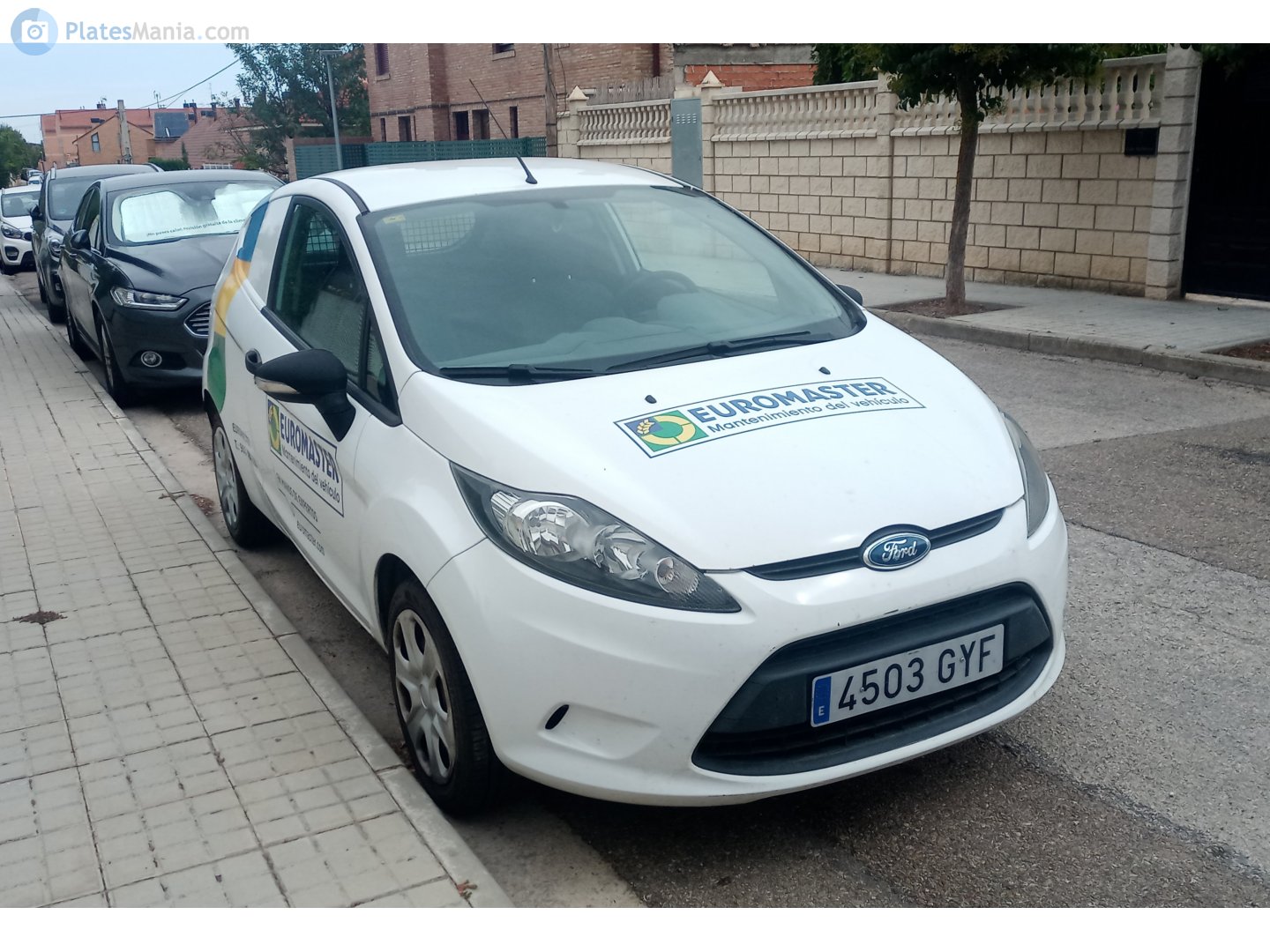 4503 GYF, Ford Fiesta 6th gen 3-door Van (B299; JA8), 2008–2013