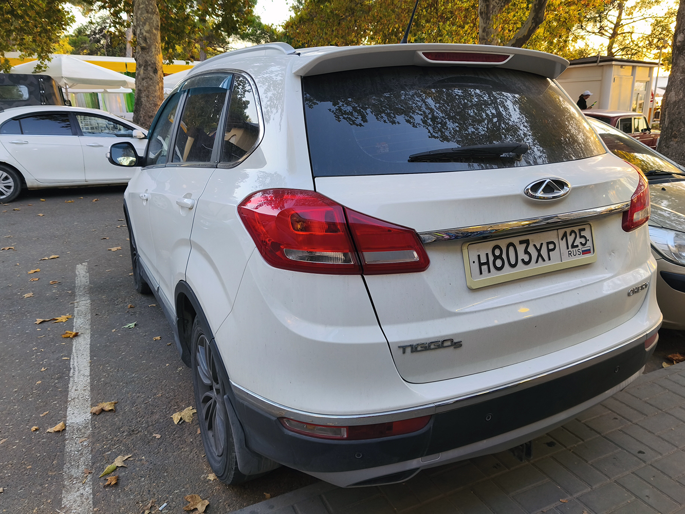 н 803 хр 125, Chery (Chirey) Tiggo 5 1st gen (M1X), facelift, 2016–2021