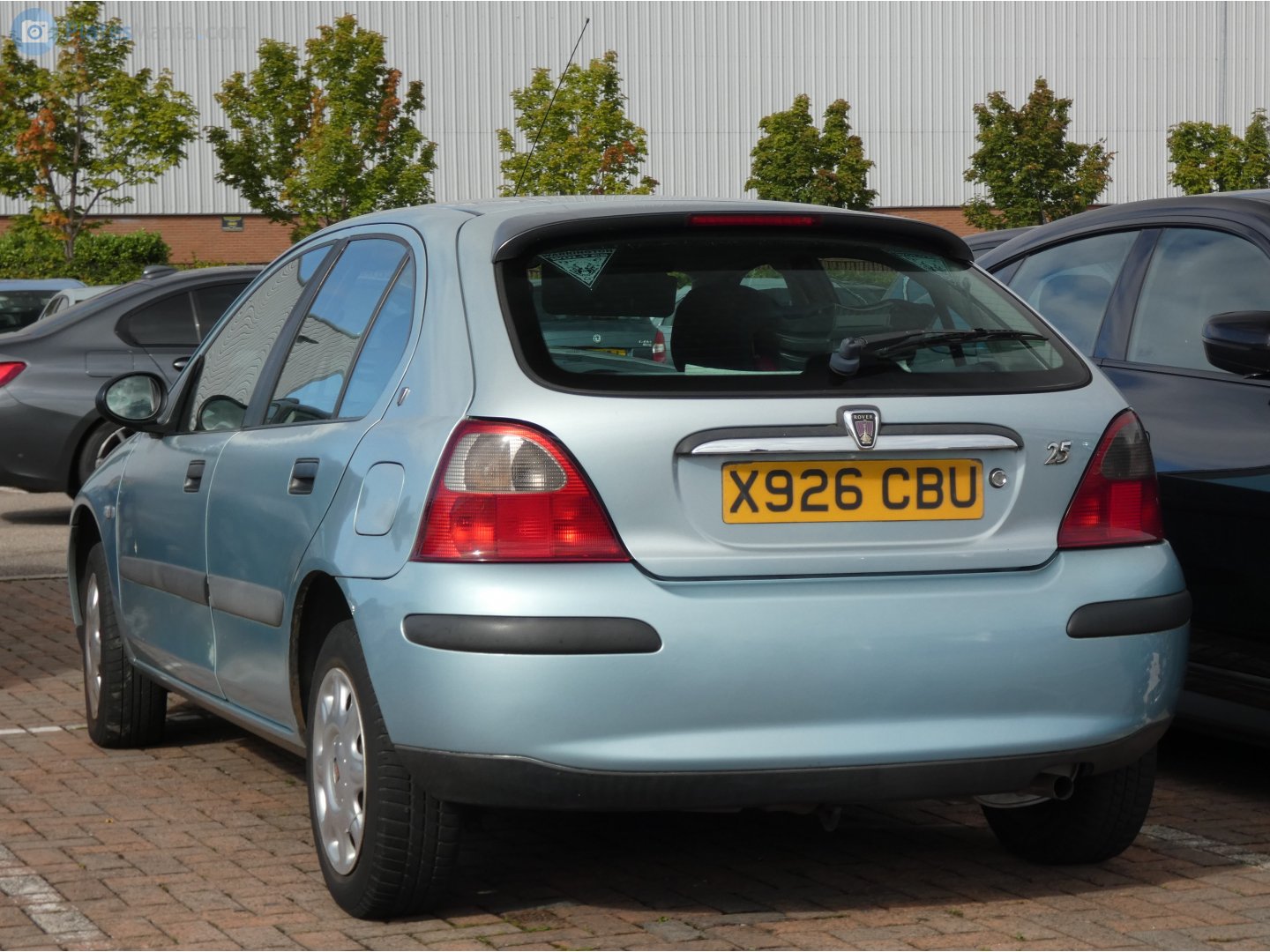 X926CBU, Rover 25 1st gen 5-door Hatch (RF), 1999–2004