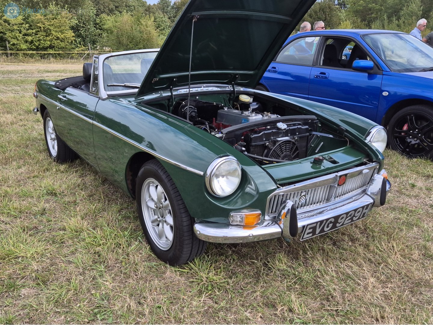 EVG929H, MG B 1st gen Roadster, 1962–1980