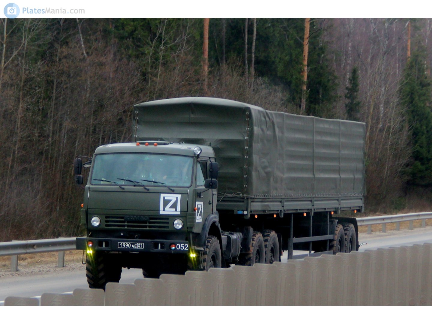 1990 ае 21, KamAZ 5350 53504 Мустанг (Mustang), 2004–